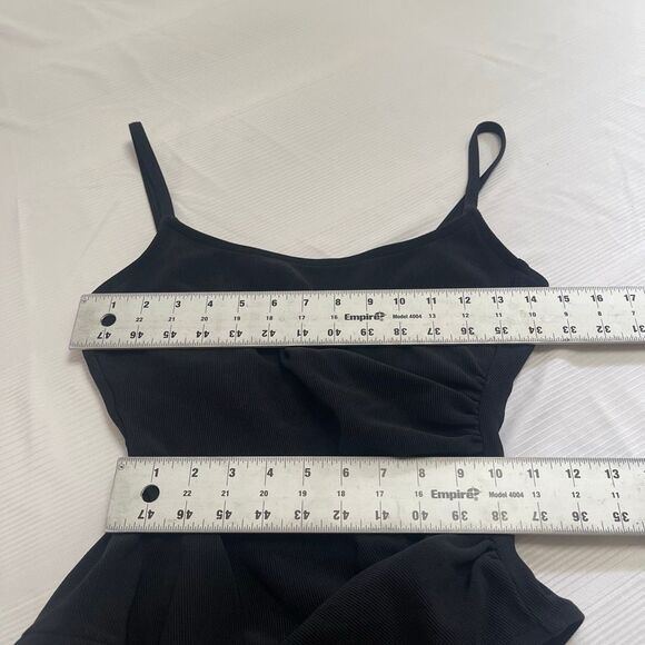 Cole Of California VTG Black One Piece Bathing Suit Swinsuit Size 12 - Picture 4 of 8